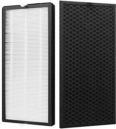 ErsatzFilter-Set kompatibel mit Rowenta Intense Pure PU4020 PU4080 PU40 Serie Luftreiniger, Teilenummer XD6070F0 XD6060F0 XD6065 XD6074U0 XD6075 Ersatz Filter