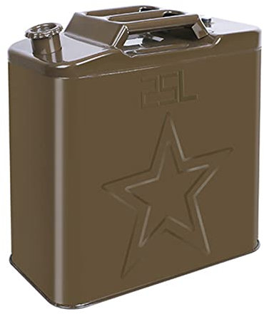 BHBXZZDB Bidon en métal pour Carburant et Huile 5L/10L/20L/25L/30L avec Bec verseur pour Carburant et Huile, bidon Essence