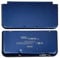 JMXLDS New Replacement Front Back Faceplate Plates Upper & Lower Panel Battery Housing Shell Case Cover for New 3DS XL 2015 Game Console - Blue