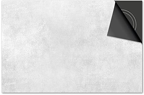 Induktionsschutz von Dietrix® - SCHUTZMATTE Beton 60 x 52cm mit Stil für INDUKTIONSKOCHFELD/Induktionsherd, CERANFELD/Ceranherd und Herdabdeckplatte mit Druck/Motiv