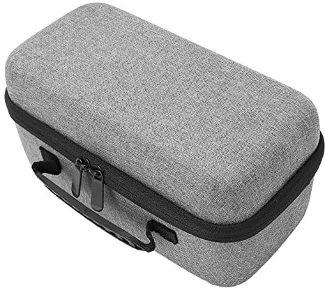 ASHATA Portable Projector Carrying Bag, Waterproof Shakeproof EVA Projector Carrying Case for Nebula Anker Capsule 3 Laser 1080P Projector, Grey