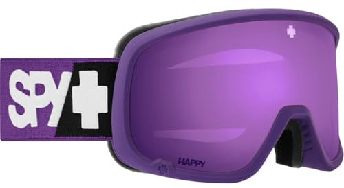 SPY+ - Marshall 2.0, Purple, Happy ML Rose with Violet Mirror, Medium, Snow Goggles, Unisex, Adult