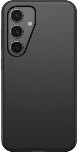 OtterBox Custodia per Samsung Galaxy S24 Symmetry Series, nera, ultra sottile, compatibile con ricarica wireless, bordi rialzati per proteggere fotocamera e schermo
