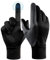 Handschuhe Herren Damen Sporthandschuhe Thermo Touchscreen Fahrrad Männer Fahrradhandschuhe Unterziehhandschuhe Winter (Schwarz-Grau X-groß)