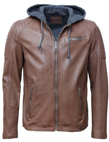 MUSTANG Herren Lederjacke 31021507 Cognac 5XL