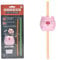 Reusable Straws That Makes Surprising Sounds, Special Vocal Talking Singing Straws for Kids, with random fun sound effects of cute animal-shaped musical straws