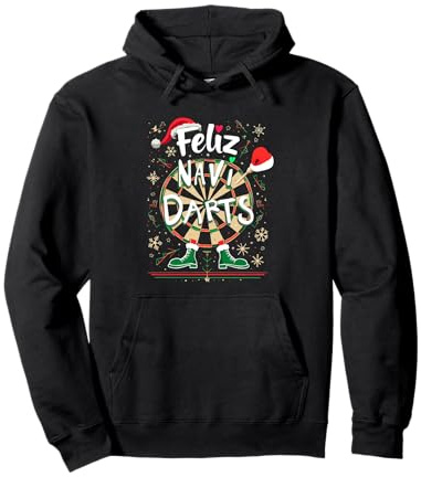 Feliz Navi Darts Weihnachten Dart Pullover Hoodie
