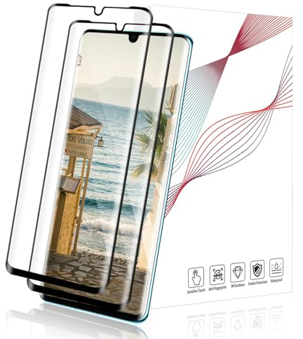 Bodyguard 2 Stück Schutzfolie für Panzerglas für Huawei P30 Pro, HD Kristallklar Bläschenfrei 9H Gehärtetem Kratzfest P30 Pro Displayschutz Folie, 3D Volle Abdeckung Extrem Langlebig Hartglasfolie