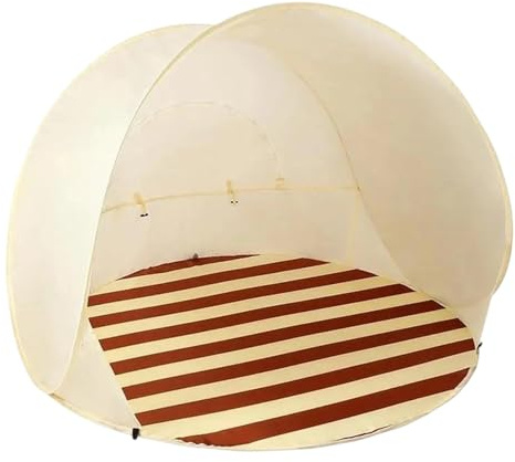 Tente de plage pop-up avec protection solaire UV50 pour 2 à 4 personnes, mini taille compacte, coupe-vent, imperméable avec fenêtres d'aération et sac de transport pour plage, jardin et camping