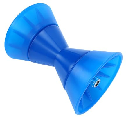GOWENIC PU Båtsläp Bogrulle 1/2 Tum Axel 3 Tum Rulle, 5,31 Diameter med Eker, Marin Kvalitet för Smidig Båtlastning 180 Mm Höjd, Komplett Montering