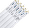 eLITe LED Röhre T5, 51,7cm, 7W, sehr hell, 900lm, 860, 6000 Kelvin, Tageslichtweiß, NUR FÜR EVG, 140 Grad, homogenes Licht, langlebig 50.000h, 3 Jahre Garantie, 10 Stück