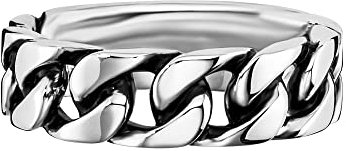 cai Herren Ring 925/- Sterling Silber Glänzend ohne Stein weiß 132270744