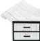 DecoMeister Vinilo Adhesivo Para Muebles Imitación de Madera Blanco Tablas Blancas Papel Autoadhesivo Lámina Para Pared Cocina Puertas En Rollo Para Forrar Aspecto Madera 67,5 x 100 cm Por Metros