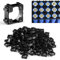 Riloer 100x 18650 Battery Pack Spacer Radiating Shell Plastic Holder Bracket 18.4m B1H3