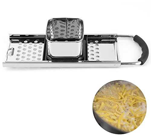 Spätzlehobel, Edelstahl Manual Spätzlereibe Mit Komfort-griff Spätzle Für Nudeln Kartoffelreibe Ingwer