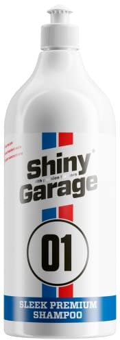 Shiny Garage Autoshampoo 'Sleek Premium' 1L - Auto Shampoo mit hervorragenden Reinigungseigenschaften - Autoschampoo, das Dichten Schaum Erzeugt - Effektive Autopflege - Wirksames Auto Waschmittel