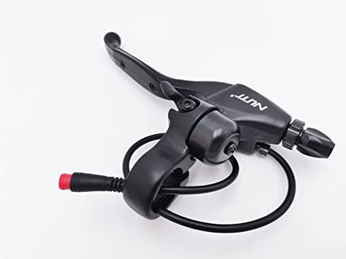 NUTT Elektrischer Bremshebel für Kaabo Mantis KUGOO G-Booster Elektroroller Fahrrad Aluminiumlegierung Bremse MTB Rennrad E-Brake (NUTT Links)