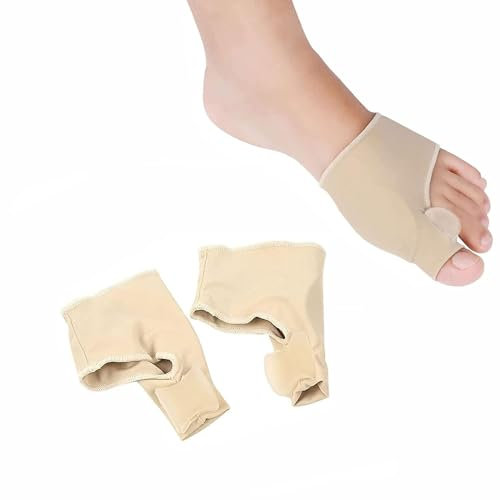 KARELLS Hallux Valgus Correcteur Jour Nuit, Gros Redresseur Orteil, Gros Redresseur Orteil Manchons de Protection pour Amortir Hallux Valgus, Hammer Toe, Soulagement de Douleur, 1 paires