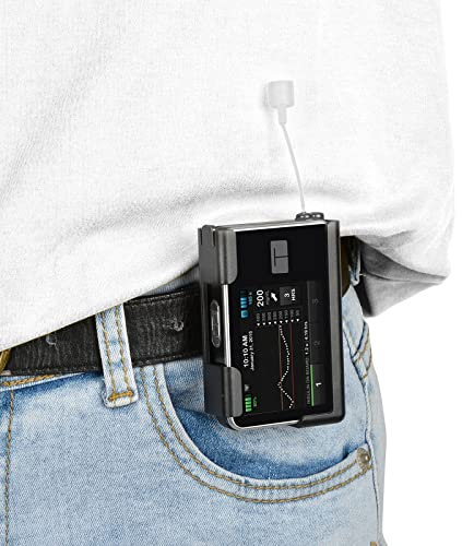 Estuche de bomba de insulina para tándem t: Slim X2, t: Funda con clip giratorio de 360 ° para t: Slim/t: Slim G4 - Negro