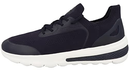 Geox U Spherica Actif U35baa, Zapatillas Hombre, Azul Navy, 40 EU Ancho
