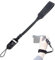 xlwen Dragonne D'appareil Photo, 30 cm Dragonne En Cuir Appareil Photo avec Connecteur de la Sangle de l'Appareil Photo, pour Canon Nikon Sony Fujifilm Olympus DSLR (Noir)