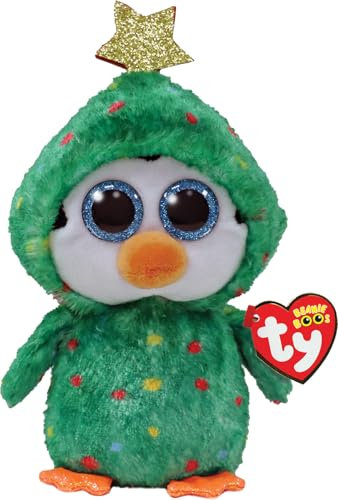 TY Boos maskotka Noel - zielony pingwin 15cm