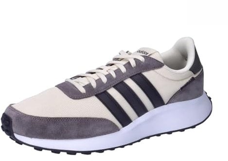 adidas Herren Run 70S Lifestyle Running Shoes Schuhe, Wonder White/Aurora Black/Cloud White, 46 EU
