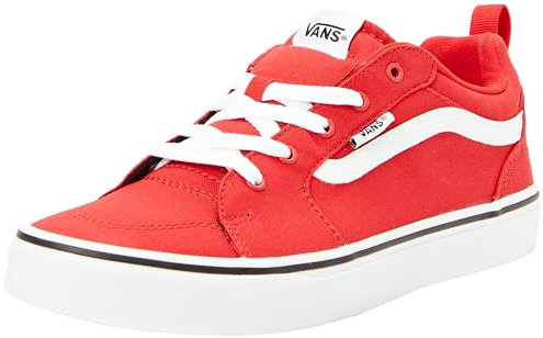 Vans Unisex Kinder Filmore Sneaker, Vans Embroidery Red White, 38 EU