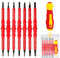 KRYMSON Set di Cacciaviti Isolati 7 in 1, Cacciavite Magnetico Multifunzionale, Set di Strumenti di Riparazione