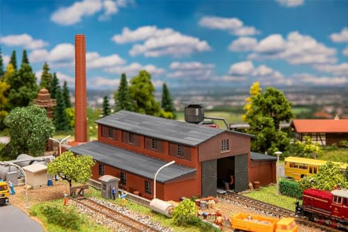FALLER 231720 - Fabrik mit Schornstein - Spur: N - Gebäude für Modelleisenbahnen - Maßstab: 1:160