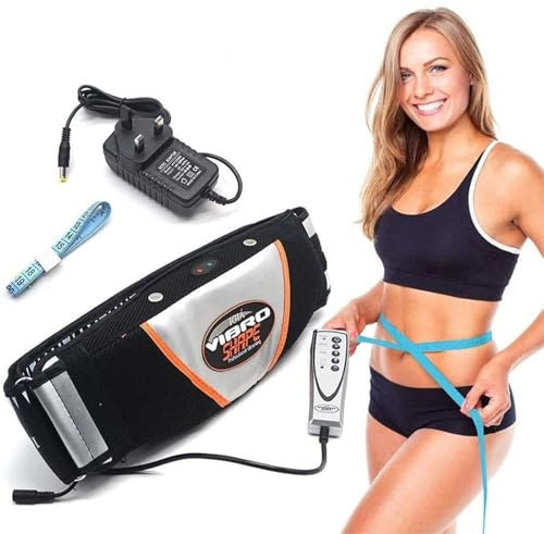 Maximize your Weight Loss Efforts with our Electric Waist Trimmer Belt - Vibrating Massager, Heating Function, Fat Burner - Slimming Tool for a Toned and Tightened Belly