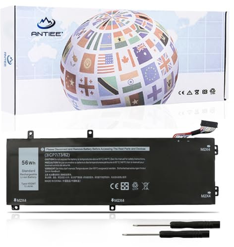 V0GMT Laptop Akku Kompatibel mit Dell G7 17 Gaming 7700 Vostro 15 7500 7590 XPS 15 9560 9570 7590 Inspiron 15 7501 7590 7591 Precision 5520 5530 5540 Mobile Workstation Series JDRR NCC3D NYD3W