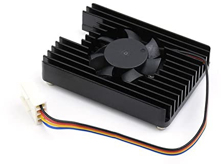 Módulo silencioso ventilador de refrigeración ventilador sin escobillas para Raspberry Pi CM4 sin escobillas CPU ventilador de refrigeración radiador