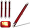 Infrarotlampe 300W, R7S Halogenstab Dimmbar, Infrarot Heizlampe 118mm 300W, Halogenstäbe 300LM, 230V Quarz Halogen Lampe Infrarot Wärmelampe Rot Halogenstablampe, kein Flimmern, 10mm Ø, 4 Stück