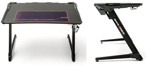 möbelando Schreibtisch >DX-Racer Desk< (BxHxT: 120x75x64 cm) in schwarz