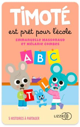 Yoto Timoté ist bereit für die Schule und 5 Geschichten, Hörbuch für Kinder ab 2 Jahren, zum Hören auf Geschichtenerzähler, Nachtlicht, Geschichtenbox Yoto Player und Mini, erste Geschichten 3 bis 5