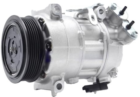 Compresor de aire acondicionado compatible con Peugeot 408, Citroën C3, C4, Picasso 9675655880, 9675659880, 9807722580, 9809274280, 9810347280, 9815198580