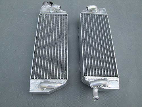 BIVEPEFB Radiatore in alluminio per 1998-2007 125/200/250/300 SX/EXC/XC/MXC 1999 2000 2001 2002 2003 2004 2005 2006 2007