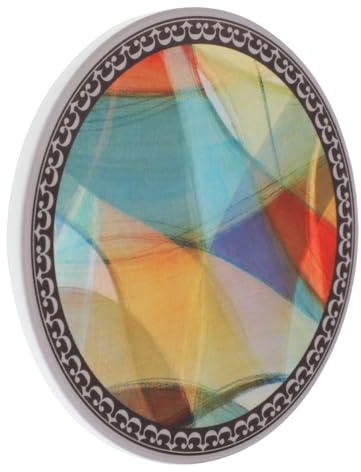 GLEAVI Keramik untersetzer Rund Hitzebeständig für Tassen und Gläser Tischschutz Getränkepad Multifunktionaler Desktop Schutz für Kaffee Tee Zuhause und Büro Stilvolles Boho Design