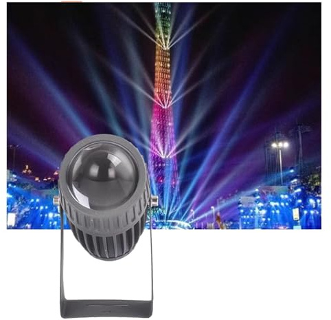 MQDLJSE Faretto LED - Proiettore a Fascio Stretto a Lungo Raggio da 10 W, Lampada da Parete per Esterni Impermeabile IP65 per Illuminazione paesaggistica