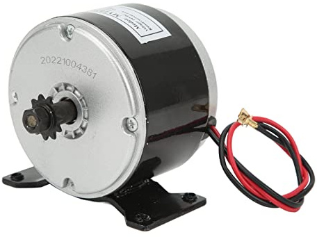 MechKit Bürstenmotor 24V 250W, 2750 U/min Hochgeschwindigkeitsmotor Bürsten Elektromotor für Elektrofahrrad, Elektroroller, Elektrodreirad