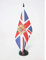 AZ FLAG - Tischflagge Vereinigtes Königreich Mit Waffen - 21x14 cm - Britische Tischfahne 14 x 21 Cm - Flaggen