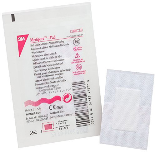 3M M3562E Medipore und Pad Steriler Wundverband mit Wundauflage(50-erpack)
