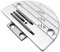 CKPSMS Brand-Three Row Needle Plate&Feed Dog Set Works on All Industrial Single Needle Machines and are Compatible with/Replacement for JUKI Brand DDL-8300/8500/8700 Brother Brand B757 B758 B767 B781
