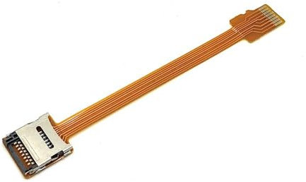 BerryBase microSD/T-Flash zu microSD Verlängerung Ultraflexibel 10cm