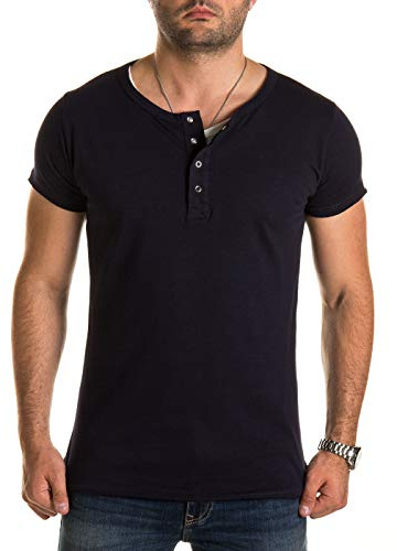 WOTEGA Herren T-Shirt Pete - Shirt in 2-in-1 Optik