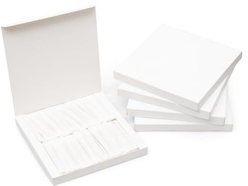 Antetok 2000 palillos de dientes de madera en paquetes de papel desechables, adecuados para la alimentación de dedos, limpieza dental y recolección de alimentos, de 2,6 pulgadas de largo