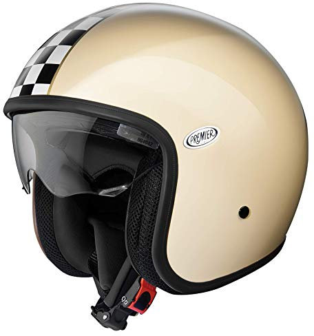 Premier HELM VINTAGE CK,LIGHT BEIGE/WEISS/SCHWARZ,S, VINTAGE EVO