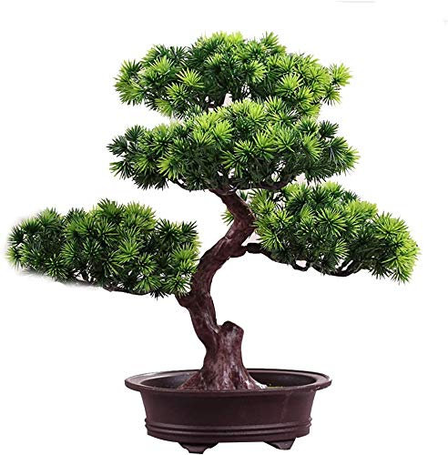 Simulation künstliche Pflanze Blume Baum Grün Baum Topf Wohnzimmer Tisch Plastik Blume Dekoration Lucky Feng Shui Dekoration ,26cm