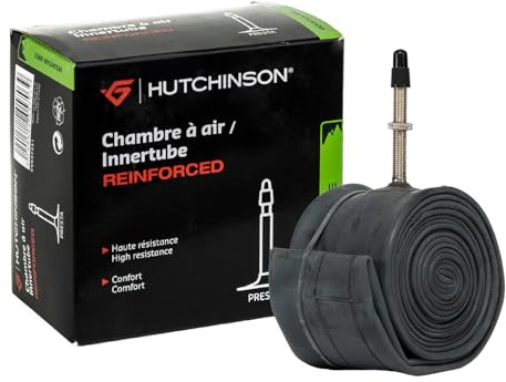 Hutchinson – Cámara de Aire – MTB – Reforzado – Resistencia y antideslumbramiento – Válvula Presta o Schrader – Grosor 1,2 mm – 48 mm